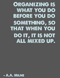 Organization Quotes